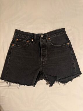 Levi’s Black 501 Shorts